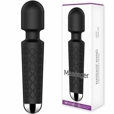 NEW 噂のデンマ Massager (ブラック)
